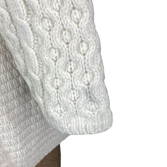 Kilronan Knitwear Merino Wool Button Cardigan Women's XL #241A - Picture 7 of 9